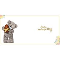 Holding Chocolate Egg Me to You Bear Easter Card Extra Image 1 Preview